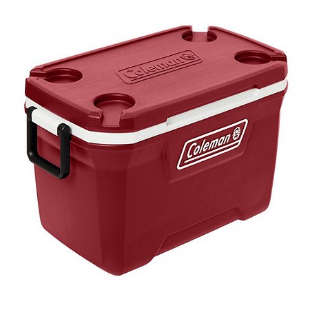 Hard Cooler 52Qt Coleman Mahogany Red 49 Litros