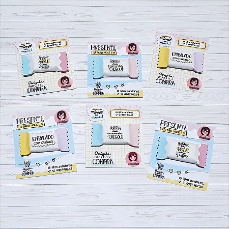 Bala Personalizada com Card