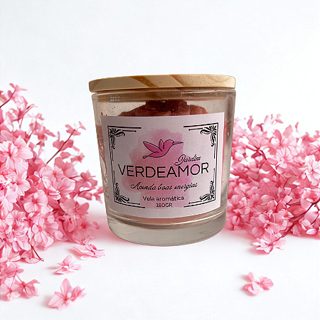 Vela Jardim Verde Amor