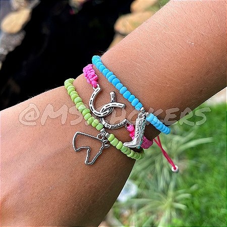Mix Pulseiras I Love Horse