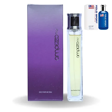 Perfume ampezzo 202 M Hortelã e alga marinha inspirado no Polo sport