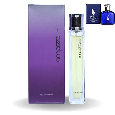 Perfume ampezzo 209 M Camurça e almíscacr inspirado no Polo blue