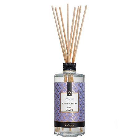 DIFUSOR DE VARETAS REFIL 250ML - VIA AROMA