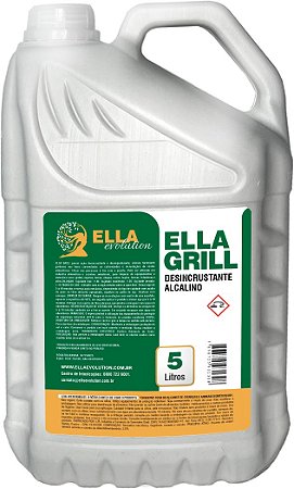 ELLA GRILL - DETERGENTE DESINCRUSTANTE ALCALINO PARA GORDURA CARBONIZADA