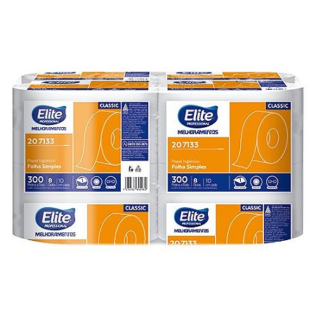 PAPEL HIGIÊNICO EM ROLO FOLHA SIMPLES - CLASSIC