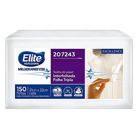 PAPEL TOALHA FOLHA TRIPLA - EXCELLENCE