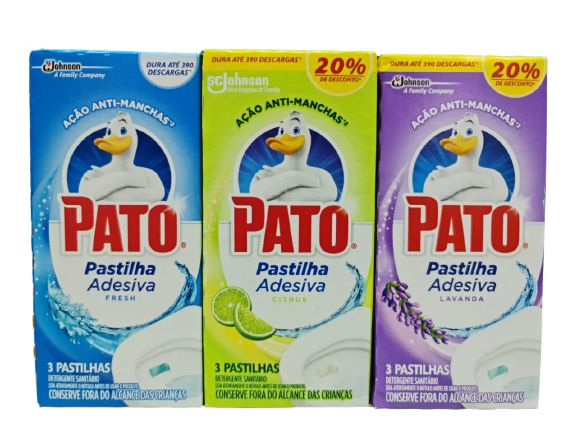 PASTILHA SANITARIA ADESIVA - PATO