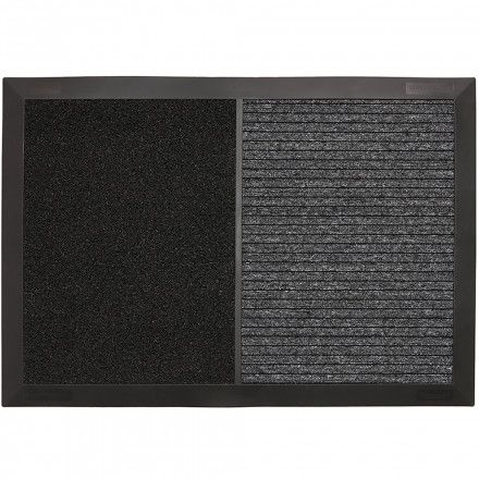 TAPETE SANITIZANTE 2 EM 1 PRETO