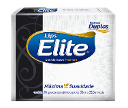 GUARDANAPO LIPS FOLHA DUPLA - CONVENCIONAIS - EXCELLENTE