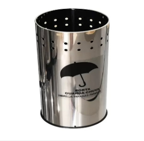 PORTA GUARDA CHUVAS EM INOX