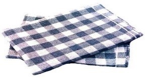 PANO DE CHÃO XADREZ (SACA) 100% ALGODÃO