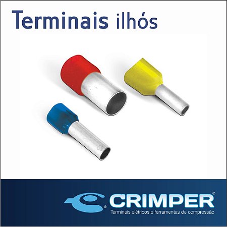 KIT - Terminais Tubular Ilhós 400 Pçs De 1,5mm A 6,00mm + Brinde