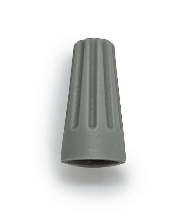CN4485 - CONECTOR TORÇÃO CINZA (100 PEÇAS)