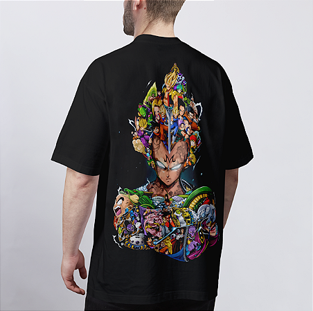 Camiseta Oversized Anime - Dragon Ball II