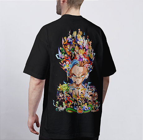 Camiseta Oversized Anime - Dragon Ball III