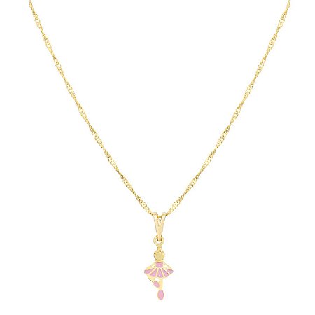 Colar infantil bailarina