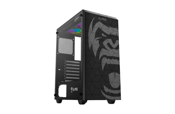 Gabinete Gamer Zilla | Lateral de vidro - Mid  Tower - Clanm