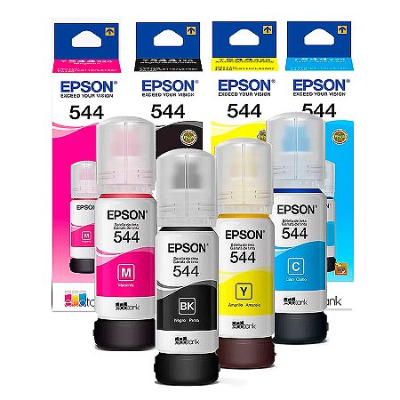Refil de Tinta Epson 544 | L3150 L3110 L5190 L3250 L3210 5190 3150 3110  | Original