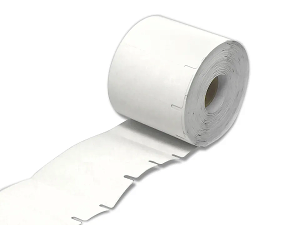 ETIQUETA 90X30 - TAG BRANCO - C/ADESIVO - 45 MTS
