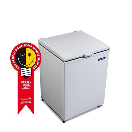 Freezer Horizontal Metalfrio 166L - Porta Cega - (NOVO)
