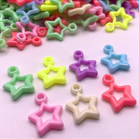 Pingente Estrela Candy 50g Pulseira, Colar - Aprx 150 Peças