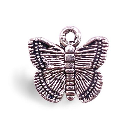 Kit 20pçs Pingente Borboleta Para Colar Pulseira Fundição
