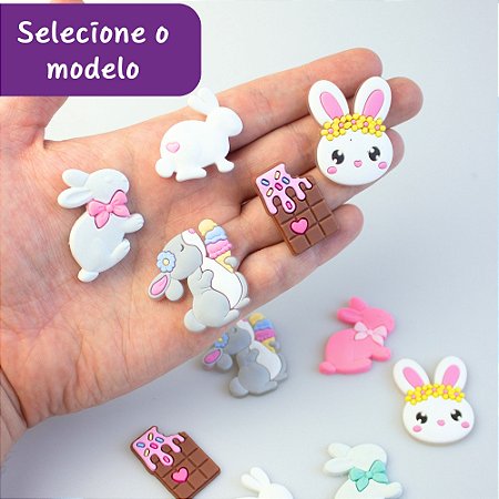 Aplique Emborrachado Pascoa 5 peças