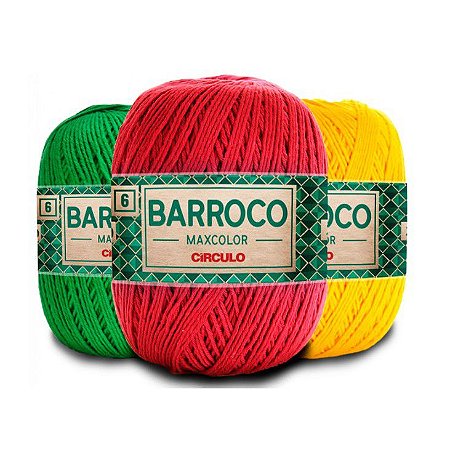 Barbante Barroco MaxColor nº 6 - 400g