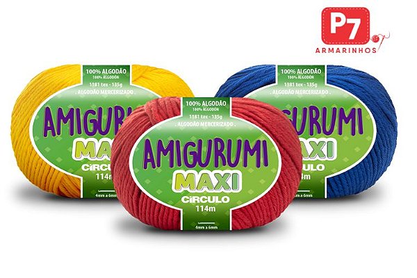 Fio Amigurumi Maxi Circulo 114m