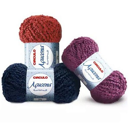 Lã Açucena Círculo 100g