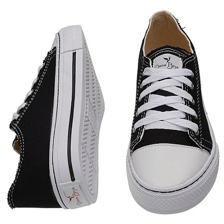 Sapatênis Feminino All Casual Cano Baixo Star - LS shoes