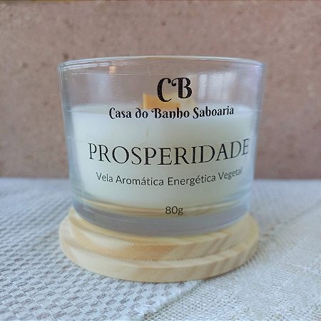 Vela Aromática Energética Prosperidade