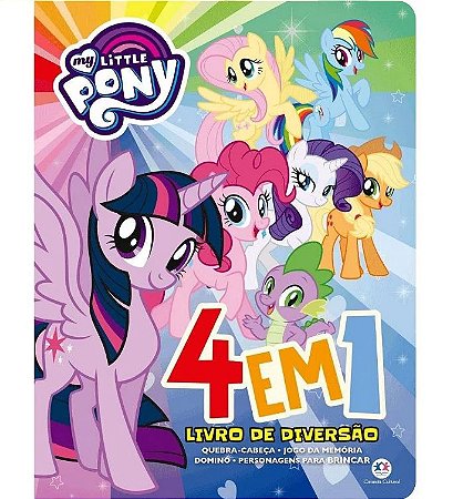 Livro 4 em 1 My Little Pony