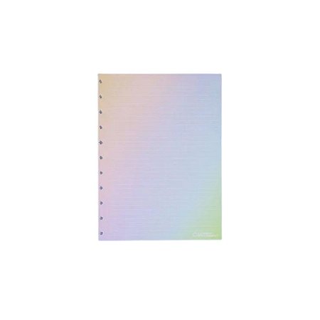 Refil Pautado Rainbow para Caderno Inteligente Médio