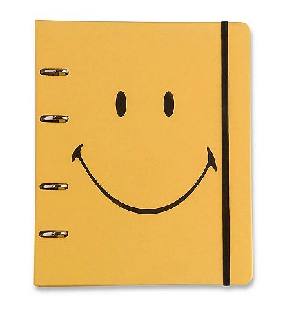 Caderno Fichário 4 Furos Smile