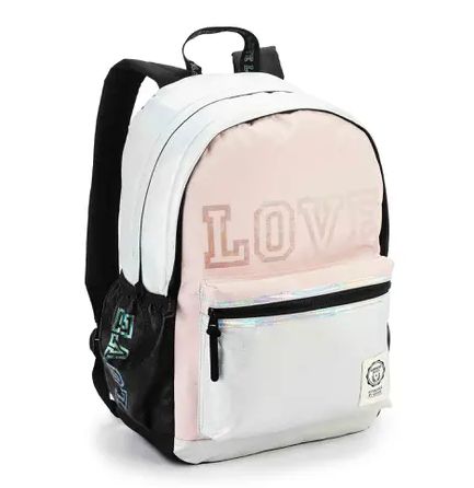 Mochila Love Metalizada