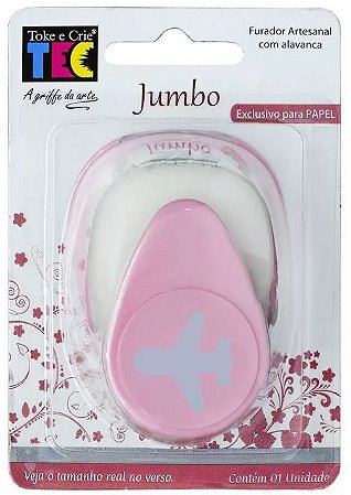 Furador Jumbo Avião - Papel