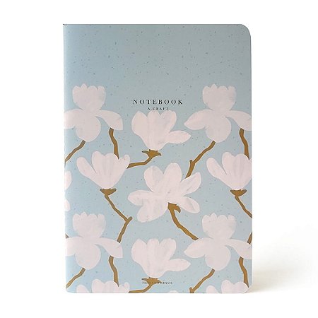 Caderno para Planner Cotton Flower - Quadriculado