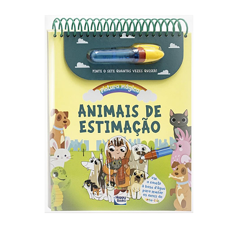 Livro Aqua Book Animais de Estimação