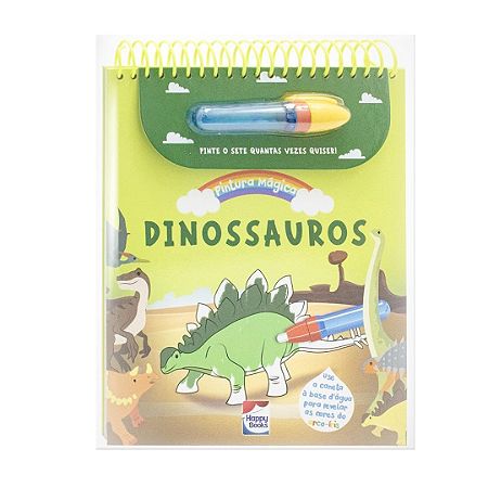 Livro Aqua Book Dinossauros