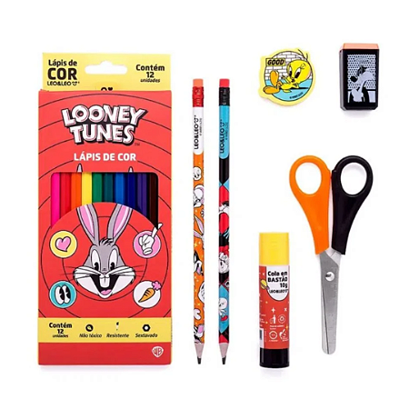 Kit Escolar Looney Tunes