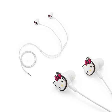 Fone de Ouvido Hello Kitty