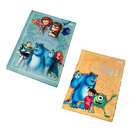 Caderno Disney Especial 100 anos Costurado - 160 Folhas