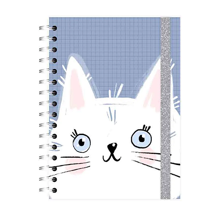 Caderno Colegial Gato