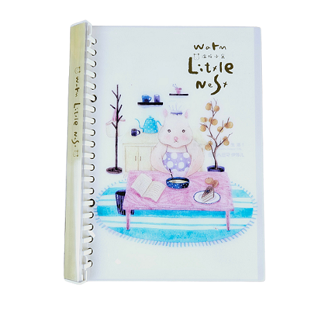 Caderno Folhas Removíveis Ratinha - 64 Folhas