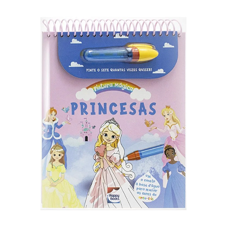 Livro Aqua Book Princesas