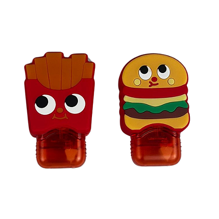 Corretivo em fita Hambúrguer e Batata Frita