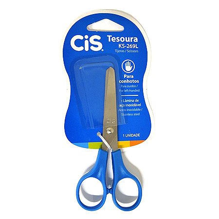 Tesoura Escolar para Canhotos