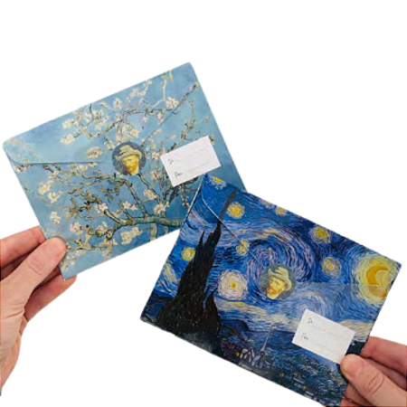 Kit Papel de Carta Van Gogh