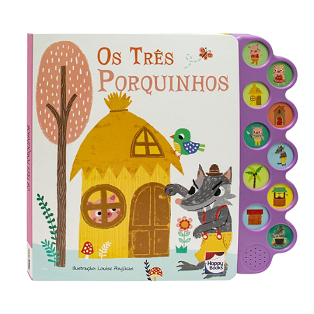 Livro com Som Os Três Porquinhos